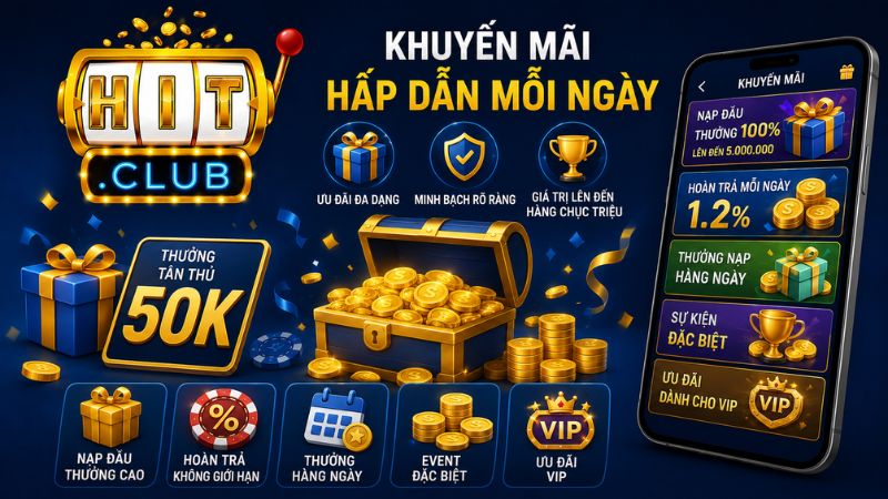 Tìm hiểu về khuyến mãi tại HIT CLUB