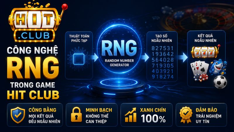 Công nghệ RNG trong game HIT CLUB