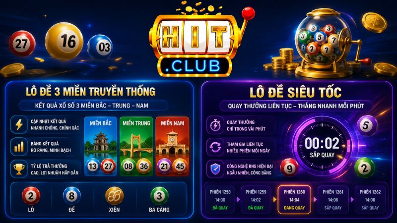 Giới thiệu sảnh lô đề HIT CLUB