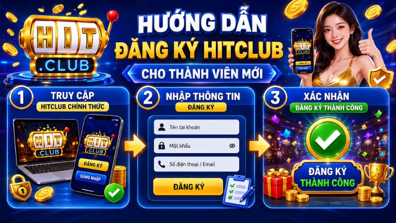 Hướng dẫn đăng ký HITCLUB cho thành viên mới